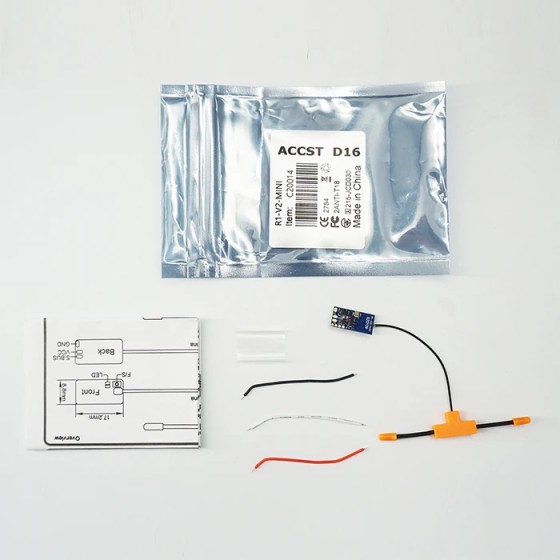 Wholesale Jumper R1 V2 Mini Compatible With FrSky D16 XM+ RXSR SBUS Jumper T-Lite T18 T16 T12 T8SG for Drone Accessories